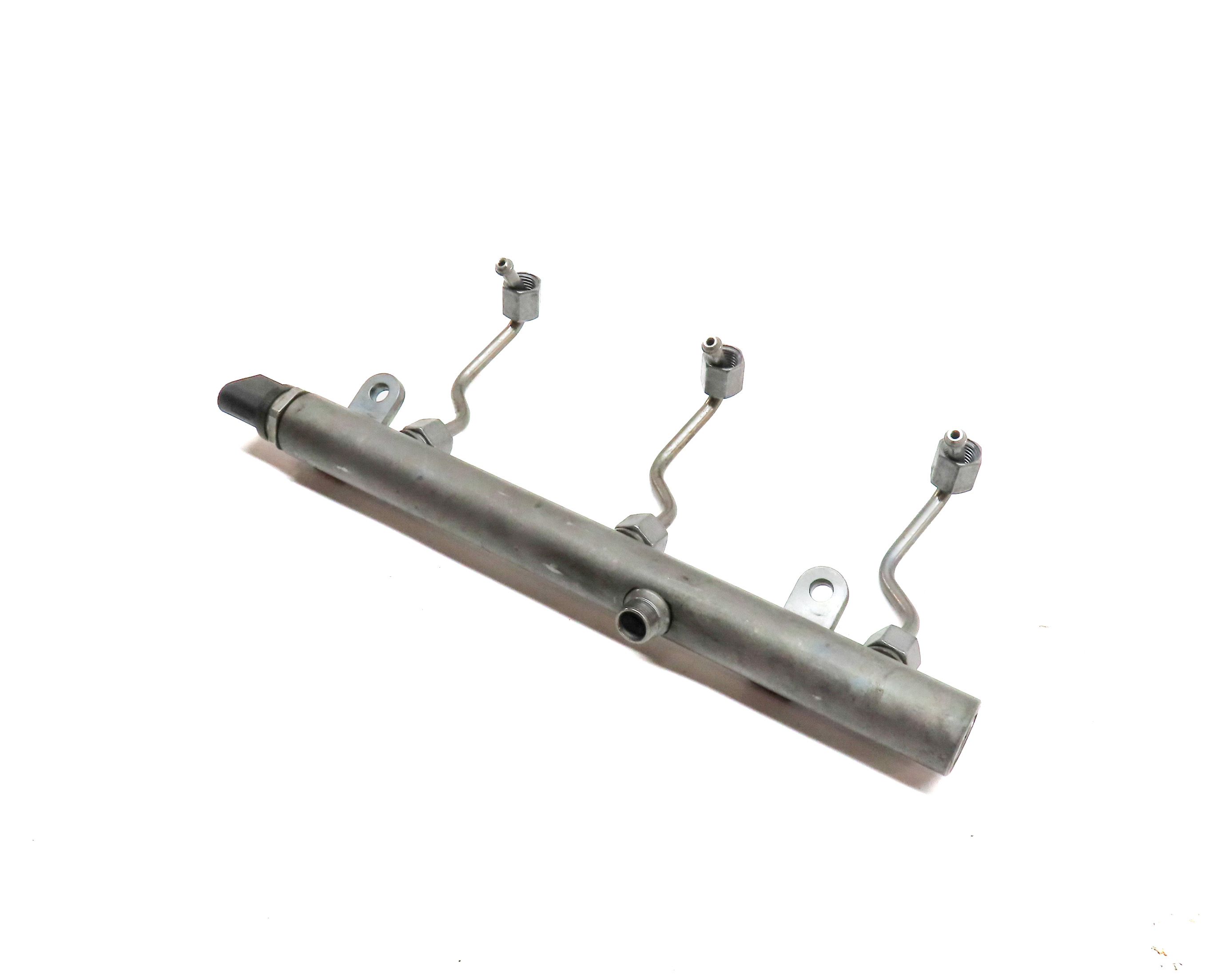 2012 MERCEDES GL350 (X164) 3.0L DIESEL (OM642) RIGHT ENGINE FUEL RAIL w/ LINES — exact item pictured